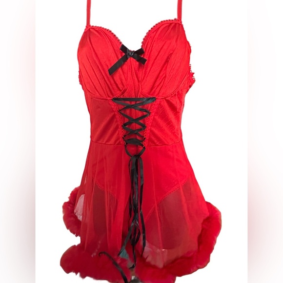 NWT AVID LOVE SEXY LINGERIE FOR WOMEN SIZE L RED - Picture 12 of 12